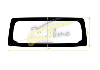 Стекло заднее TOYOTA LITE ACE 2008- (S400-б/обогр) 
Бренд: ZDG