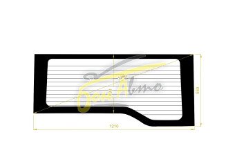 Стекло заднее с обогревом FORD MAVERICK 1994-1999 (#R20) 
Бренд: BENSON