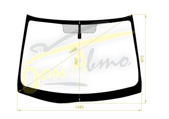 Стекло лобовое NISSAN TIIDA LATIO 2004-2012 (C11-RHD)
Бренд: КМК