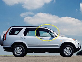 Стекло боковое HONDA CR-V 2001-2006 RD5 FD/RH 
Бренд: BSG