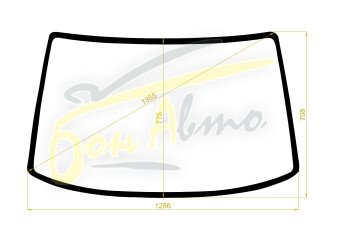 Стекло лобовое DAIHATSU ATRAI 1999-2005 (S220-1286*798*) 
Бренд: BSG с зеленой полосой