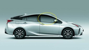Стекло боковое TOYOTA PRIUS 2015- ZVW50 FD/RH фурнитура, 
Бренд: BENSON