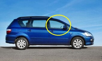 Стекло боковое TOYOTA PICNIC 2001-2009 (#CM2#) FD/RH 
Бренд: BENSON