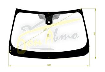 Стекло лобовое BMW X1 2015- (F48) место под датчик дождя 
Бренд: BENSON