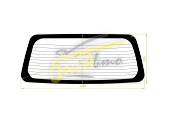 Стекло заднее с обогревом SUZUKI WAGON R SOLIO 2000-2008 (MA34S) 
Бренд: BENSON