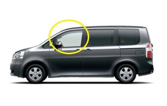 Стекло боковое TOYOTA VOXY 2007-2013 ZR70 FD/LH фурнитура, 
Бренд: BENSON