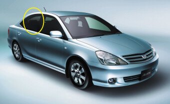 Стекло боковое TOYOTA ALLION 2001-2007 AZT240 RD/RH 
Бренд: BENSON
