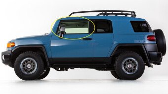 Стекло боковое TOYOTA FJ CRUISER 2005-2018 J15 FD/LH фурнитура, 
Бренд: BENSON