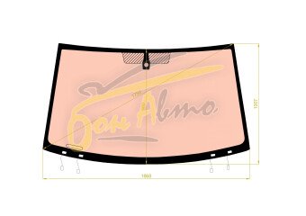 Стекло лобовое VOLKSWAGEN TRANSPORTER 2015-2023 (SGB) полный обогрев, место под датчик дождя, 
Бренд: BENSON