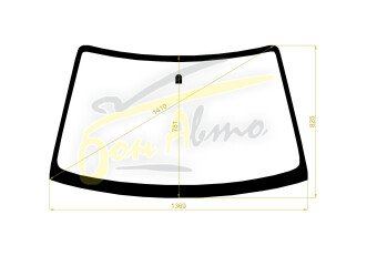 Стекло лобовое MAZDA DEMIO 1996-2002 (DW) 
Бренд: BSG с синей полосой