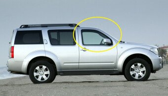 Стекло боковое NISSAN PATHFINDER 2004-2012 R51 FD/RH 
Бренд: BENSON