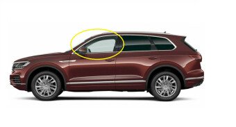 Стекло боковое VOLKSWAGEN TOUAREG 2018- CR7 LFD/LH фурнитура, 
Бренд: BENSON