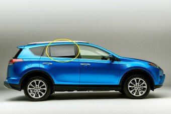 Стекло боковое TOYOTA RAV 4 2013-2018 ACA40 RD/RH 
Бренд: BENSON