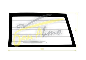 Стекло заднее с обогревом ACURA SLX 1996-1999 (UBS-LH) 
Бренд: BENSON