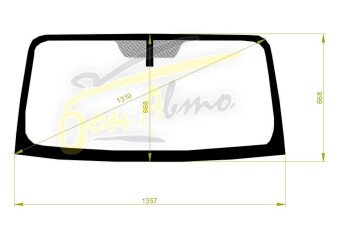 Стекло лобовое DAIHATSU MIRA COCOA 2009-2014 (L675) 
Бренд: FYG с зеленой полосой