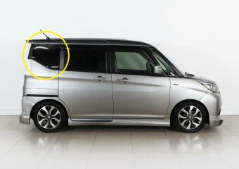 Стекло боковое MITSUBISHI DELICA D:2 2015-2020 MA36S SW/RH/X 
Бренд: BENSON Тонированное