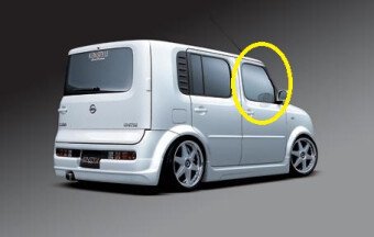 Стекло боковое NISSAN CUBE 2002-2008 Z11 FD/RH 
Бренд: BSG