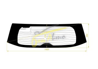 Стекло заднее с обогревом HONDA ODYSSEY 2008-2013 (RB3) 1 отверстие 
Бренд: BENSON