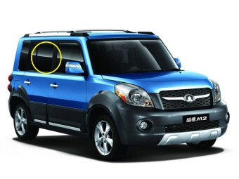 Стекло боковое GREAT WALL HOVER M2 2010 RD/RH 
Бренд: BENSON Тонированное