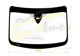 Стекло лобовое FORD TRANSIT 2013- (hi-cab) большое окно под камеру, место под датчик дождя, место под датчик света, молдинг, 
Бренд: BENSON с синей полосой