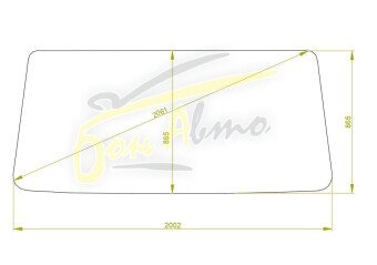 Стекло лобовое ISUZU FORWARD 1994- (FTR-std-2002*865*2061) 
Бренд: BSG