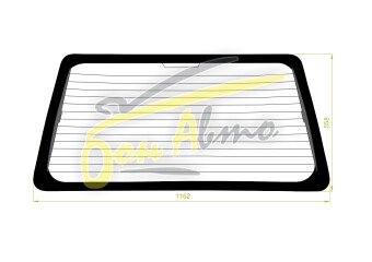 Стекло заднее с обогревом DAIHATSU DELTA 1996-2001 (CR40) 
Бренд: BSG