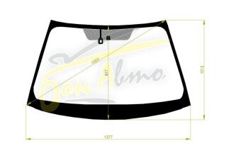 Стекло лобовое DAIHATSU MEBIUS 2013- (ZVW40) 
Бренд: BENSON с серой полосой