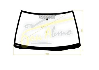 Стекло лобовое TOYOTA CAMRY 2001-2006 (ACV30-LHD) 
Бренд: BSG с зеленой полосой