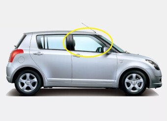 Стекло боковое SUZUKI SWIFT 2004-2010 (ZC31-5d) FD/RH 
Бренд: BSG