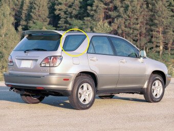 Стекло боковое LEXUS RX 1997-2003 XU10 SW/RH/X 
Бренд: BSG