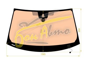 Стекло лобовое LAMBORGHINI URUS 2018- (SUV) полный обогрев, место под 1 камеру, место под датчик дождя, молдинг, фурнитура, 
Бренд: BENSON