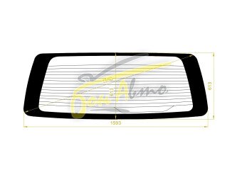 Стекло заднее с обогревом HYUNDAI H200 1997-2007 (A1) 
Бренд: BSG