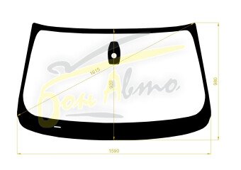 Стекло лобовое BMW X6 2008-2014 (E71) место под датчик дождя атермальное, 
Бренд: BENSON