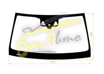 Стекло лобовое MERCEDES C-CLASS 2014- (C205-2d coupe) место под 2 камеры с обогревом, место под датчик дождя, молдинг, антенна, 
Бренд: BENSON