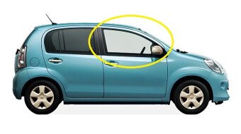 Стекло боковое TOYOTA PASSO 2010-2016 KGC30 FD/RH фурнитура, 
Бренд: BENSON