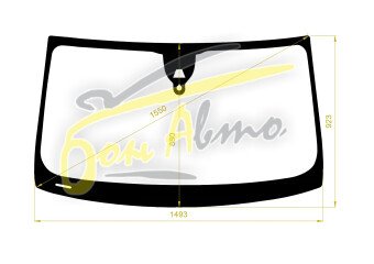 Стекло лобовое AUDI Q5 2008-2017 (8R) место под 1 камеру, место под датчик дождя, 
Бренд: КМК с синей полосой