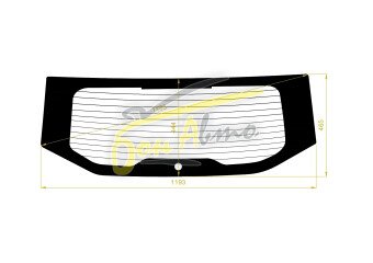 Стекло заднее с обогревом RENAULT DUSTER 2021- (HM) 1 отверстие 
Бренд: BENSON