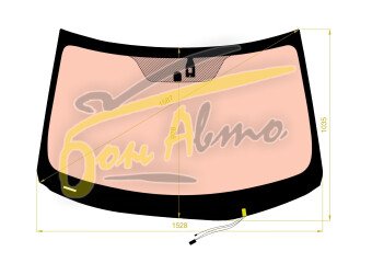 Стекло лобовое MITSUBISHI ECLIPSE CROSS 2017- (GK-LHD) полный обогрев, место под датчик дождя, 
Бренд: BENSON