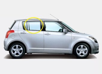 Стекло боковое SUZUKI SWIFT 2004-2010 (ZC31-5d) RD/RH 
Бренд: BSG