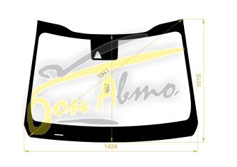 Стекло лобовое JAC JS4 2022- (X4) место под 1 камеру молдинг, 
Бренд: BENSON