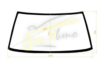 Стекло лобовое TOYOTA CAMRY 1982-1986 (V10-sed) 
Бренд: BSG с зеленой полосой