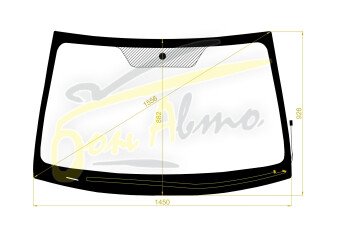 Стекло лобовое SUBARU LEGACY 2009-2014 (BR5-LHD-4/5d) обогрев щеток 
Бренд: BSG с зеленой полосой