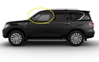 Стекло боковое NISSAN PATROL 2010-2024 Y62 LFD/LH 
Бренд: BENSON