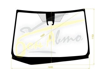 Стекло лобовое TOYOTA ESQUIRE 2014-2022 (ZR80-RHD) место под 1 камеру
Бренд: ZDG