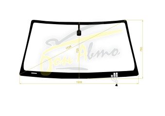 Стекло лобовое TOYOTA 4RUNNER 2002-2009 (GRN210-RHD) обогрев щеток 
Бренд: BSG с серой полосой