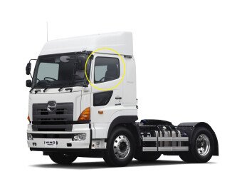 Стекло боковое HINO 700 2003- Y007 FD/LH 
Бренд: BENSON