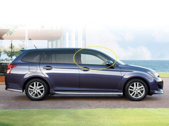 Стекло боковое TOYOTA COROLLA FIELDER 2012- E160 FD/RH 
Бренд: BENSON