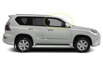 Стекло боковое LEXUS GX 2009-2023 J150-5d FD/RH 
Бренд: BENSON