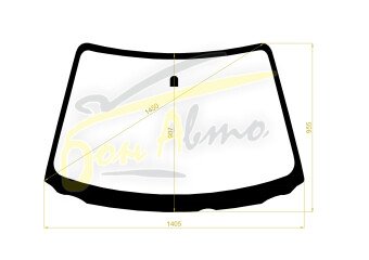 Стекло лобовое MAZDA DEMIO 2002-2007 (DY) 
Бренд: BENSON с зеленой полосой