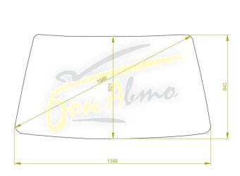 Стекло лобовое ISUZU FARGO 1995-2001 (E24) 
Бренд: BENSON с синей полосой